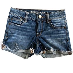 American Eagle super stretch distressed jeans